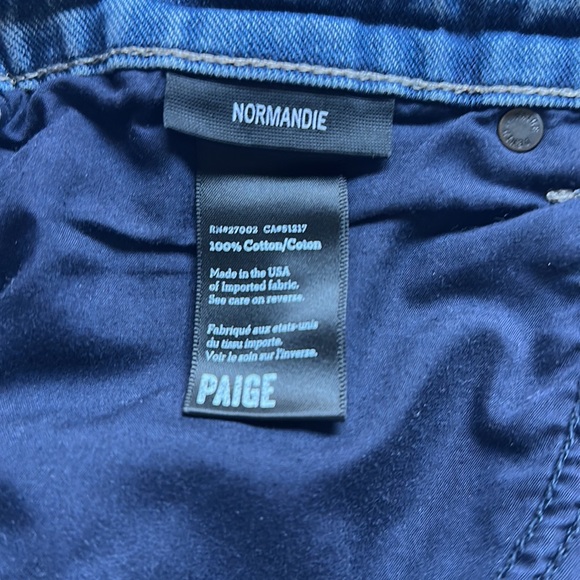 Men’s PAIGE NORMANDIE jeans - Picture 6 of 6